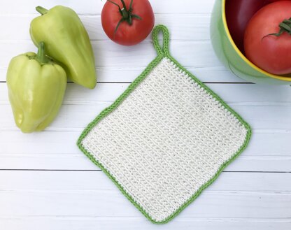 Set of 3 Knitted Dishcloths