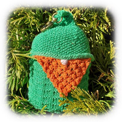 Leprechaun Charm Bag - knitting pattern