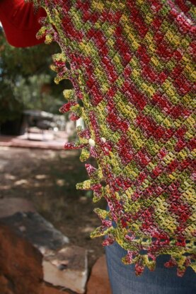 Falling Leaves Shawl