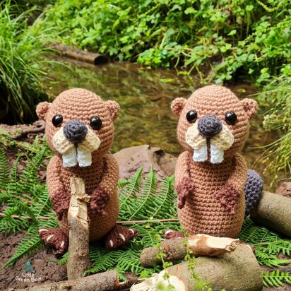 Bobby the Beaver - US Terminology - Amigurumi