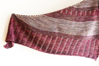 Fox Tails Shawl