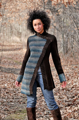 Uptown Downtown Coat in Spud & Chloe Sweater - 9507 (Downloadable PDF)