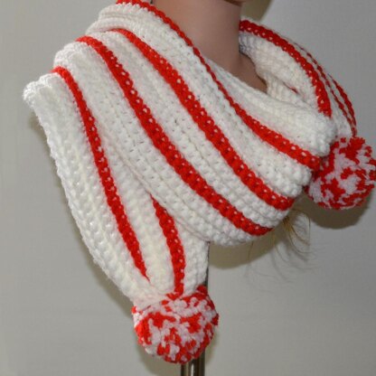 Candy Cane Combo - Scarf