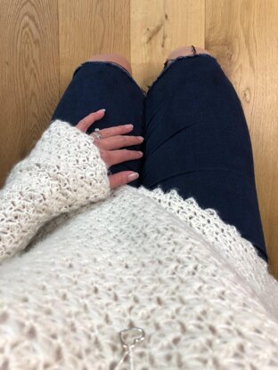 Crochet Cotton Tail Sweater