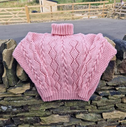 Ladies Aran Jumper 5100