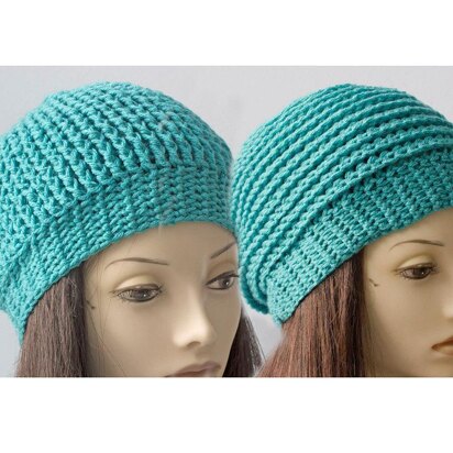Reversible Crocheted Hat