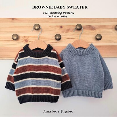 Brownie Baby Sweater | 0-24 months