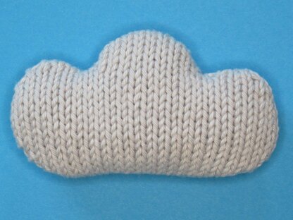 Bernat Knit Cloud Pillow Pattern