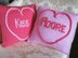 Love Heart Cushions (Kiss & Adore)