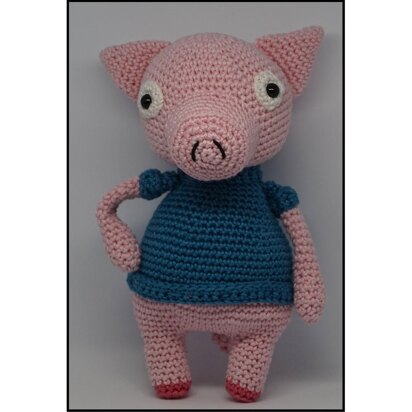 Amigurumi PDF Häkelanleitung Schweinchen