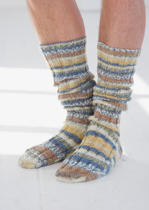 Knitted Socks in Sirdar Crofter DK - 9338 - Downloadable PDF
