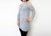 Ribbed Cut-Outs Tunic