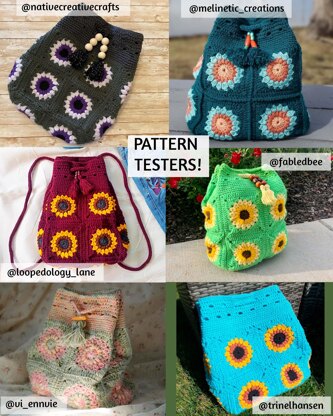 Crochet Backpack - Front Porch Alabama