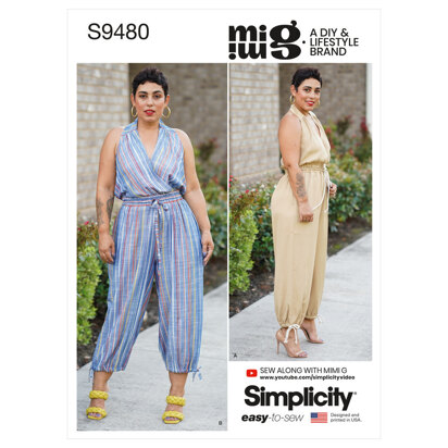 Simplicity Mädchen-Overall S9480 - Schnittmuster