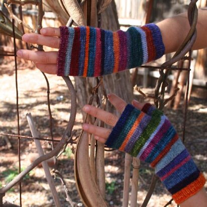 Cheerful Fingerless Gloves