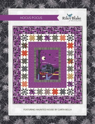 Riley Blake Hocus Pocus - Hounted House - Downloadable PDF