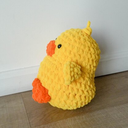 Chubby duck amigurumi