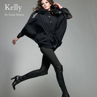 Kelly Batwing Jacket in Rowan Kid Classic