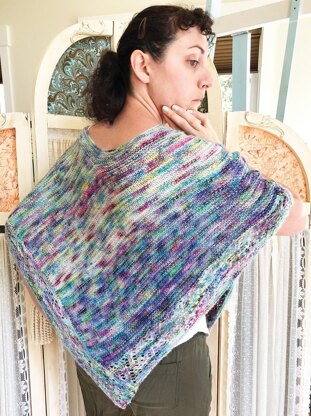 Lacy Bits Poncho