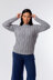 Esme Cable Jumper - Sweater Knitting Pattern for Women in MillaMia Naturally Soft Merino by MillaMia