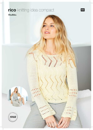 Sweater and Top in Rico Bandchen - 1002 - Downloadable PDF