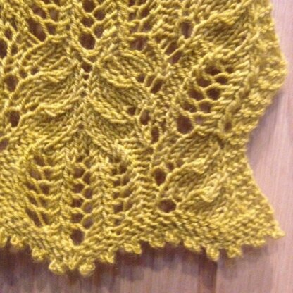 Sun Flower Lace Scarf