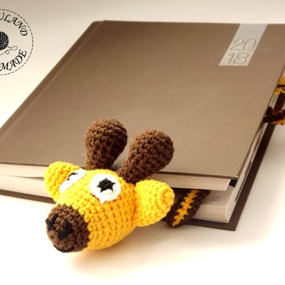 Bookmark Crazy Giraffe