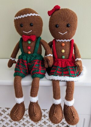 Gingerbread shelf sitters