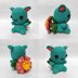 VinCrafty's Bulbasaur, Ivysaur & Venusaur Pattern