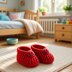 Baby Shoes Crochet Pattern PDF – Newborn Booties 0–3 Months + Video Tutorial