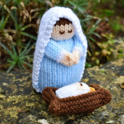 Nativity  Dolls Knitting Pattern - Toy Knitting Pattern