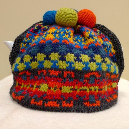 Winter Fair Isle Tea Cosy