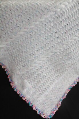 Ripples and Waves Baby Blanket