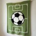 Soccer Baby Blanket Pattern SINGLE CROCHET