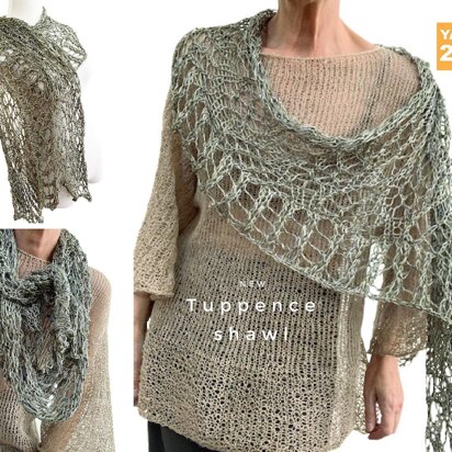 Tuppence shawl