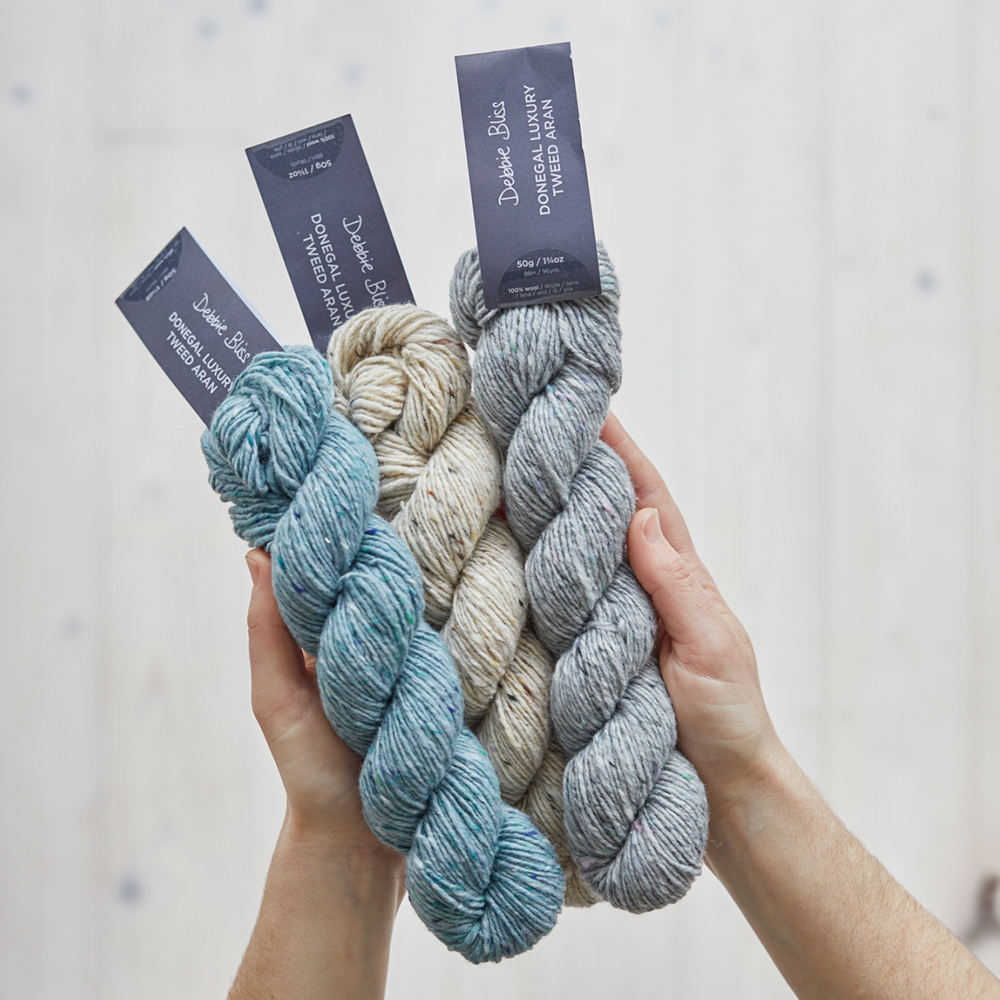Debbie Bliss Donegal Luxury Tweed Aran - view 2
