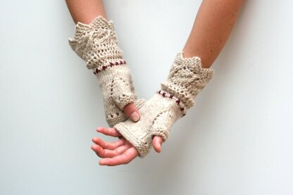 Prairie Lace Mitts