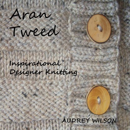 Aran Tweed Cabled Hat