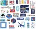 Echo Park Paper Carta Bella Cardstock Ephemera 33/Pkg - Icons, Fish Are Friends