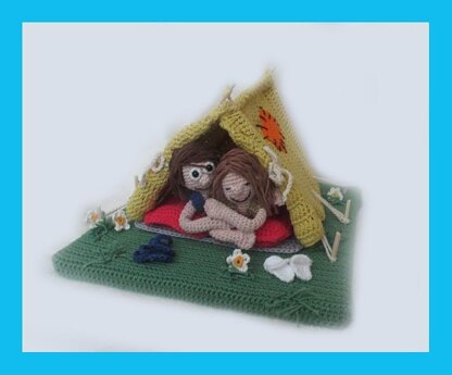 Camping is my great love/Camping meine große Liebe