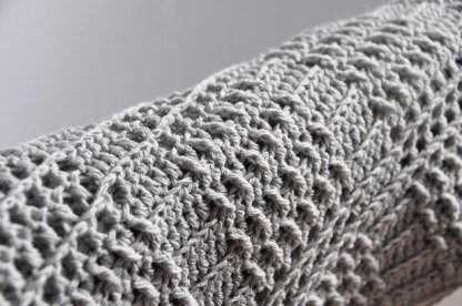 Silver Squares Baby Blanket