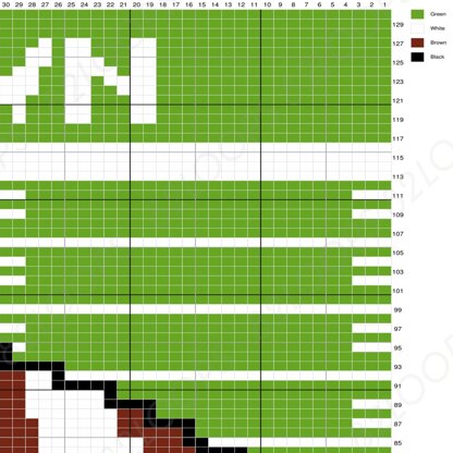 Football Baby Blanket SINGLE CROCHET Pattern