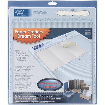 Scor-Pal Measuring & Scoring Board 12"X12" - Imperial