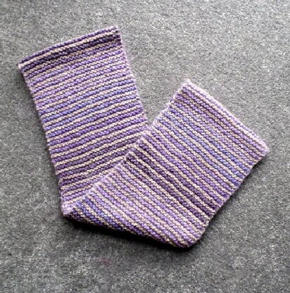 Garter Stripes Scarf