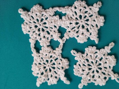 Willow granny square napkin pattern