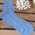 Cable & Lace Socks