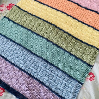 Colourful Sample Blanket