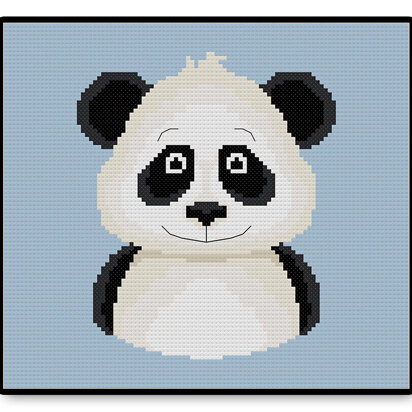 Panda - PDF Cross Stitch Pattern