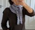 Scalloped Mini Scarf and Shawl