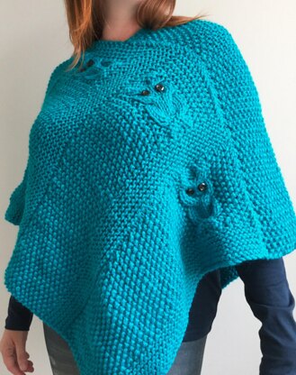 Sarah Owl Poncho